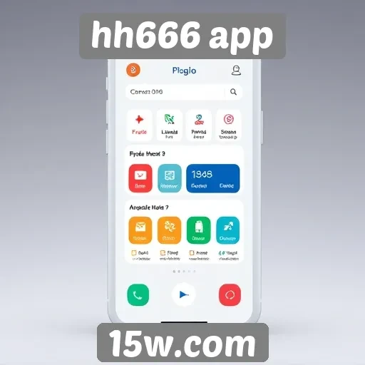 Interface do usuário do hh666 app é intuitiva